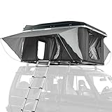 Prime Tech Hartschalen-Autodachzelt Nevada schwarz/grau – Leichtbau, nur...