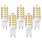 G9 LED Lampen Warmweiß 3000K, Leuchtmittel 3W 400LM Ersatz Für...