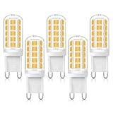 G9 LED Lampen Warmweiß 3000K, Leuchtmittel 3W 400LM Ersatz Für...