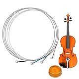 Violinen Stahlkern, Geigensaite Fiddle String Saiten, für Größen 3/4 und...