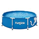 Funsicle Active 8' x 76.2 cm Outdoor Round Frame Aufstellpool Set mit...