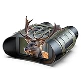 HOTPEAK Nachtsichtgerät, 112 MP 4K Nachtsichtgerät Jagd mit 12X...
