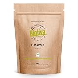 Flohsamen Bio 1kg, ganz - 1000g - 99% Reinheit - Laktosefrei, Glutenfrei,...