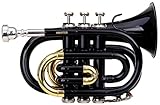 Classic Cantabile Brass TT-400 Bb-Taschentrompete (Messing, Schallbecher...