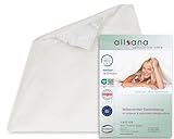 Allsana Allergiker Deckenbezug 135x200 cm | Allergie Bettwäsche | Anti...