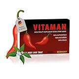 VITAMAN 500 mg | Quick Start Aphrodisiakum perfekt für aktive Männer |...