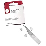 Rayher - 3340200 - EasyGlue Fotoecken, 1,3x1,5 cm, Box 250 Stück