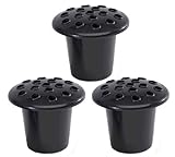 Grabvase mit Deckel, Grabvase, Friedhofsdekoration, runder...