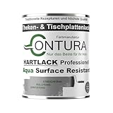 Hartlack Tischplattenlack Klarlack Universallack 750ml Lack Thekenlack...