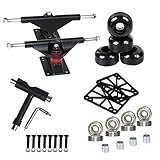 Yiida Skateboard Räder Set, Skateboard Achsen Set-up, Skateboard Hardware,...