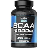 BCAA Tabletten | 365 Stk | Essentielle Aminosäuren Leucin, Valin und...