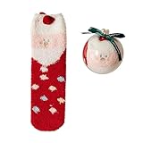 Weihnachtssocken, Unisex, niedlich, lustig, lustiges Motiv,...