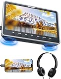 GOnavidio 12' Auto DVD Player mit HDMI-Eingang, Kopfhörer,...