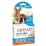 ARDAP Spot On - Zecken-, Milben- & Flohschutz für kleine Heimtiere...