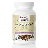 Zein Pharma Cordyceps Kapseln 500 mg, 120 Kapseln, 1er Pack (1 x 72 g)