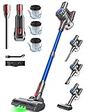 Ivormentico Akku Staubsauger Kabellos 50Mins/40KPA/450W, Akkustaubsauger...