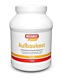 MEGAMAX Aufbaukost Vanille 1.5 kg Ideal zur Kräftigung bei Untergewicht...