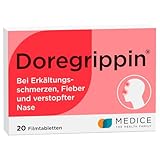 Doregrippin Tabletten 20 Filmtabletten bei Erkältungsschmerzen &...