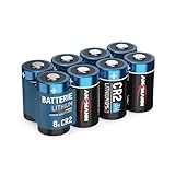 ANSMANN Batterien CR2 Lithium 3V CR15H270 DLCR2, 8 Stück,...