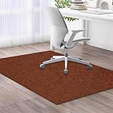 Highdi Bodenschutzmatte Bürostuhl, rutschfest Kratzfest Bürostuhl...
