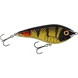 Westin Swim Glidebait - Jerkbait, Farbe:3D Oliveoil Perch,...