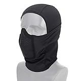OAREA Taktische Ausrüstung Atmungsaktive Sturmhaube Netzmaske...
