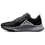 Nike Herren React Pegasus Trail 4 Sneaker, Black/Aura-Dark Grey-Wolf Grey,...