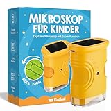 Edubini Digitales Mikroskop für Kinder [1000-fache Vergrößerung] -...