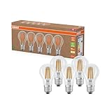 OSRAM Hocheffiziente LED Lampen mit Energieeffizienz Klasse A, Vorteilspack...