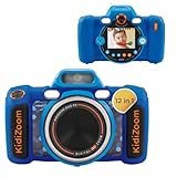 VTech KidiZoom Duo FX in Blau – Robuste Digitalkamera mit kreativen Apps...