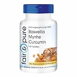Fair & Pure® - Weihrauch, Curkuma und Myrrhe - 180 Tabletten - Boswellia...