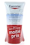 Eucerin UreaRepair Plus Handcreme, 5% Urea, 2 x 75 ml