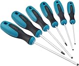 HAZET Schraubendreher-Satz 810/6PZ I 6-teiliges Werkzeug-Set, 4 x Schlitz-...