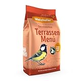 Welzhofer 9kg Terrassen Menü, schalenloses Vogelfutter für Balkon &...