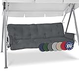 Beautissu Sitzkissen für Hollywoodschaukel 180x50x8cm Flair HS - Garten...