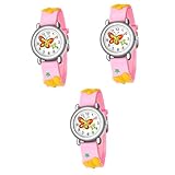 SAFIGLE 3St Kinderuhr Armbanduhr Kinder Watch Kinder-Armbanduhr Kinder...