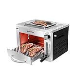 CAMPLUX SG102 Tragbar Oberhitze Gasgrill 3,2kW, Hochleistungs Steakgrill...