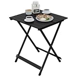 WOLTU Campingtisch klappbar, Gartentisch aus Aluminium, Balkontisch...