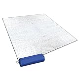 Alu Isomatte Schaummatten Schlafmatte Für Camping 200 X 200 cm Schlafmatte...