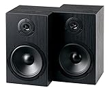 McGrey BSS-265 BK 6,5' HiFi Regallautsprecher - 1 Paar Boxen - 40Watt (RMS)...