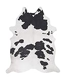 andiamo Kuhfell Teppich Amarillo aus Kunstfell Fellimitat im...