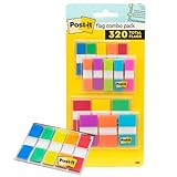 Post-it Haftzettel, Kombi-Pack, Rechteckig und Pfeilform, 120 Spender à...