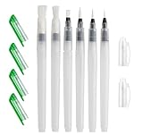 6 Stück Wasserpinsel Stifte, Wassertankpinsel Aquarell, Pinsel mit...