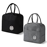 Rierousy Lunchtasche Isoliert, Kühltasche Klein, lunchbox Tasche,...