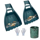 Laub Greifzangen Hände - Werkzeug Zum Aufsammeln Von Gartenabfällen Und...