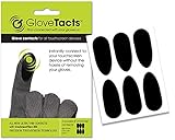 GloveTacts Ultradünne leitfähige Touchscreen-Aufkleber für Handschuhe:...