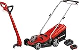 Einhell Power X-Change 18/33 Akku-Rasenmäher & Rasentrimmer Set - GE-cm...