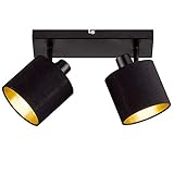 Reality Leuchten Tommy R80332079 Spotbalken, Metall Schwarz Matt,...