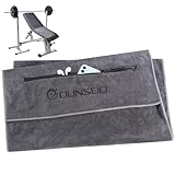 DUNSOO Fitness Handtuch I 120x50cm I Mikrofaser Sporthandtuch mit...