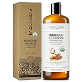 MAYJAM Arganöl Bio 473ML, Körperöl für Für Gesicht, Haut, Haare,...